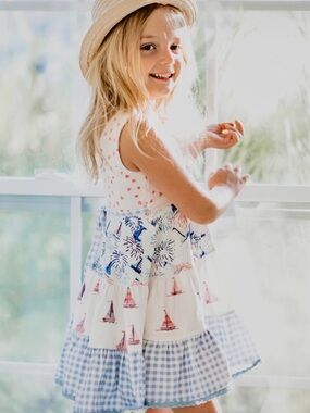 💕Size 6 SweetHoney beautiful Celebrate Flair Dress!